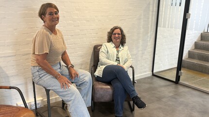 Collega's Simone en Marlène